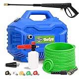 TOOLCY Small Pressure Washer 2030 PSI & 1.6...