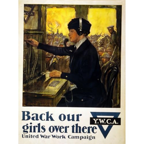 Impression giclée Back our girls ARTICULOZY toile enroulée 61x45.7 cm