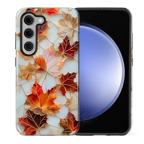 Coque rigide Samsung S23 FE vitrail pour éviter les bris d'écran au quotidien