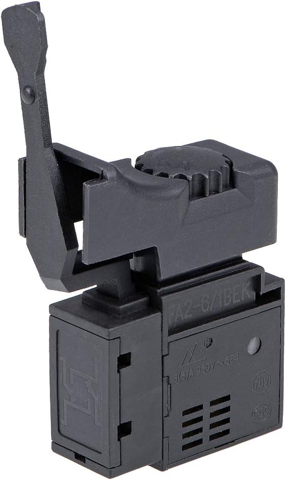 uxcell Trigger Switch FA2-6/IBEK Electric Drill Hammer 250V-6A Tool Power Speed Control Push Button Switch