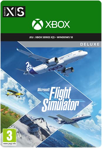 Microsoft Flight Simulator Deluxe Edition Pilotage Avions Clé PC Xbox X