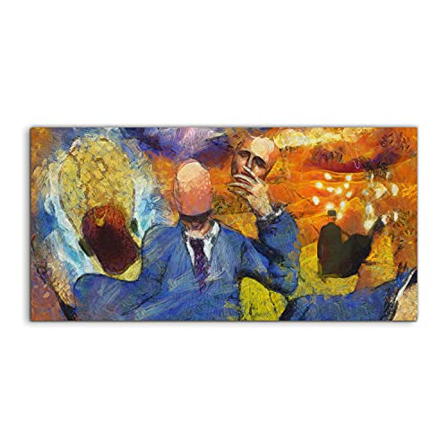 Art mural en verre acrylique Coloray abstrait pour illuminer votre salon