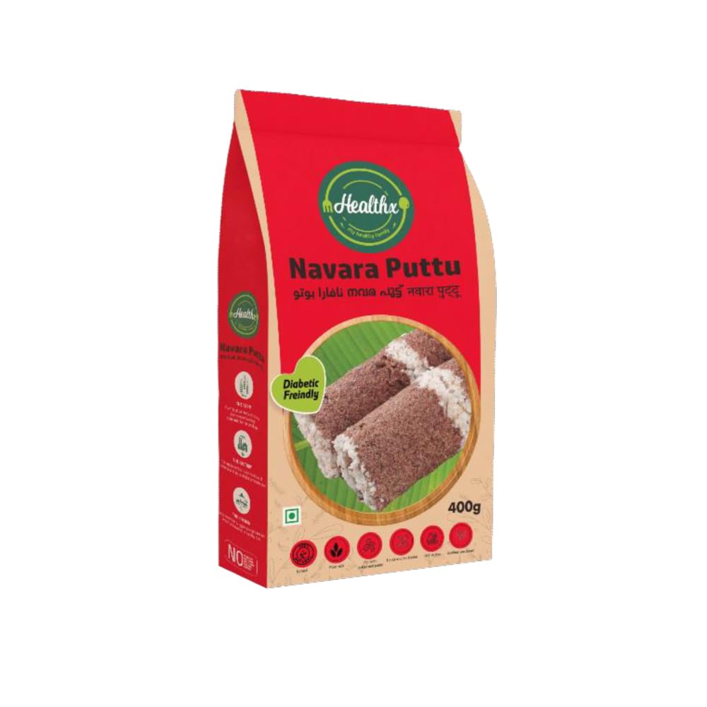 Healthx Navara Puttu Powder 400g | Diabetic Friendly | Navara/Medicinal Rice Puttu Powder | Healthy & Tasty, Pack Of 1 (B0D7SNZVJM) Amazon Price History, Amazon Price Tracker