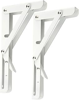 Artibetter 2 Pcs 12 Shelf Support Corner Shelf Brackets Triangle Corner Bracket Wall Mount Wall Mount Shelves Metal Holder Stainless Steel Triangle Bracket Shelf Bracket for Bench Tripod Fold