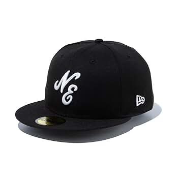 Amazon | [ニューエラ] キャップ 59FIFTY NEロゴ ブラック 7 1/8