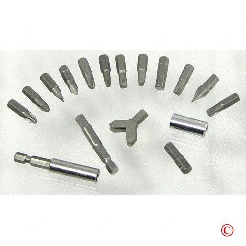 100 Pc Security Bits Torx Torq Tamper Proof Hex Set #TOP3