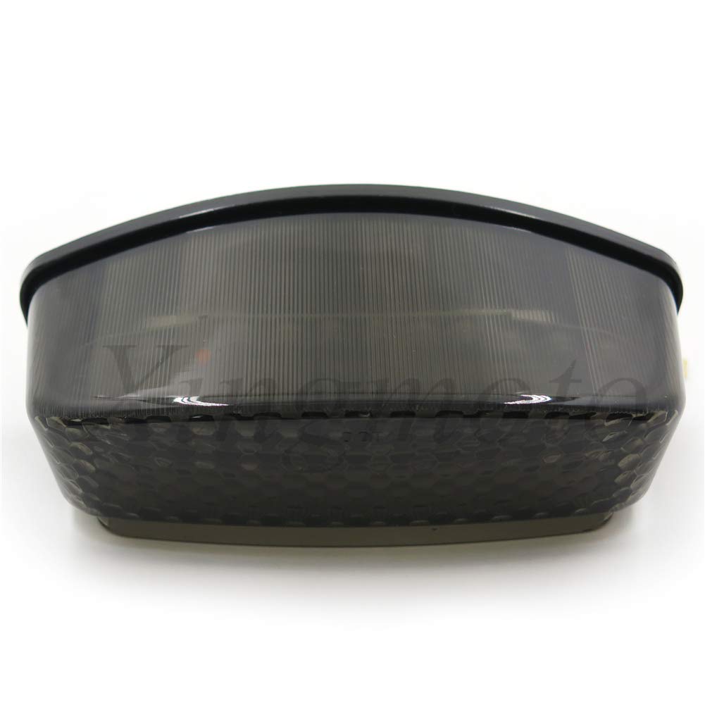 Xingmoto NBX- Motorcycle Smoke Led Tail Light Brake Light with Integrated Turn Signals Indicators for Compatible with 1994-2008 Ducati Monster 400/600 / 620/695 / 750/800 / 900/1000