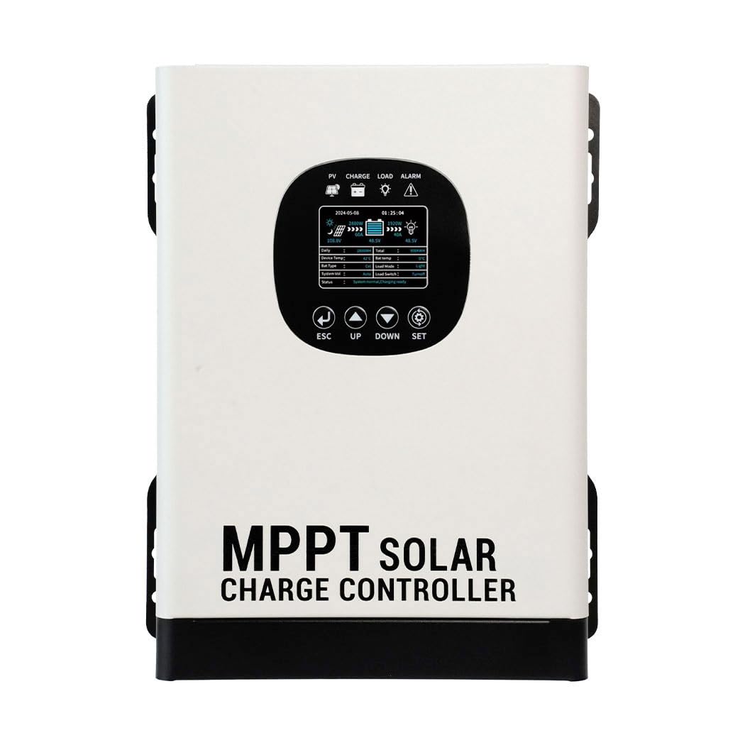 60A MPPT Solar Charge Controller 12V 24V 36V 48V 60V 72V 84V 96V Battery System Auto,Max Input 230V PV Solar Panel Regulator,fit for Gel Flooded and Lithium Battery User-image-30