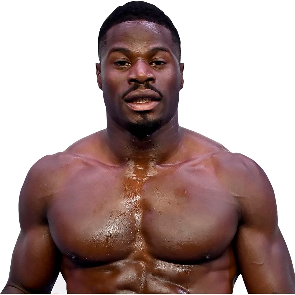 Celebrity Cutouts Lifelike Emmanuel Matadi (Topless) Half Body Buddy Cutout