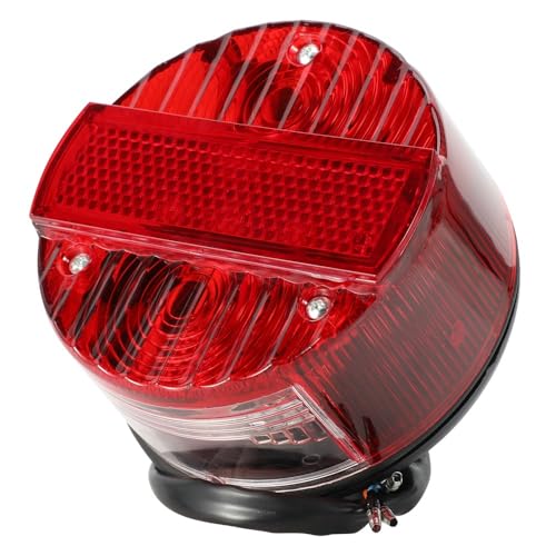 Feu arrière de moto avec clignotant et stop intégrés pour SR50 S51