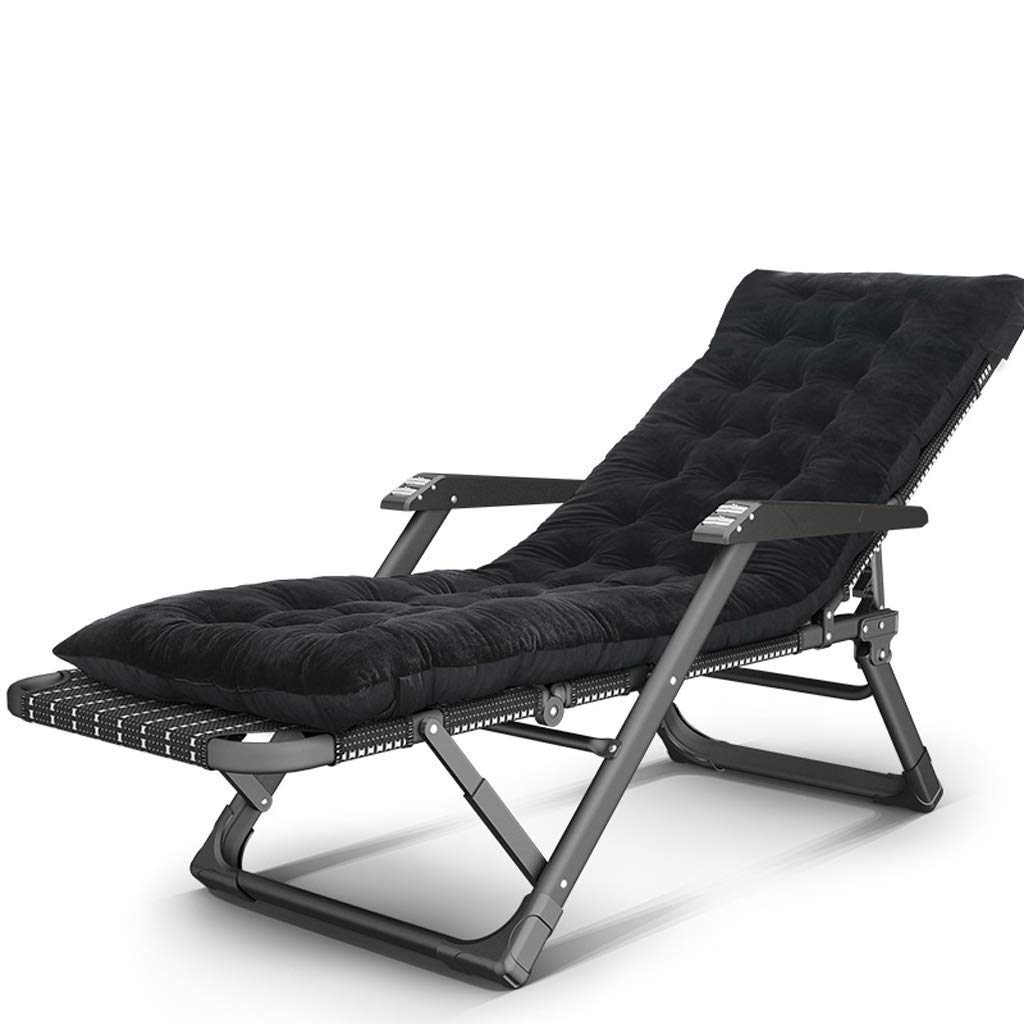 Dossier réglable et design pliant pour cette chaise de bureau de jardin