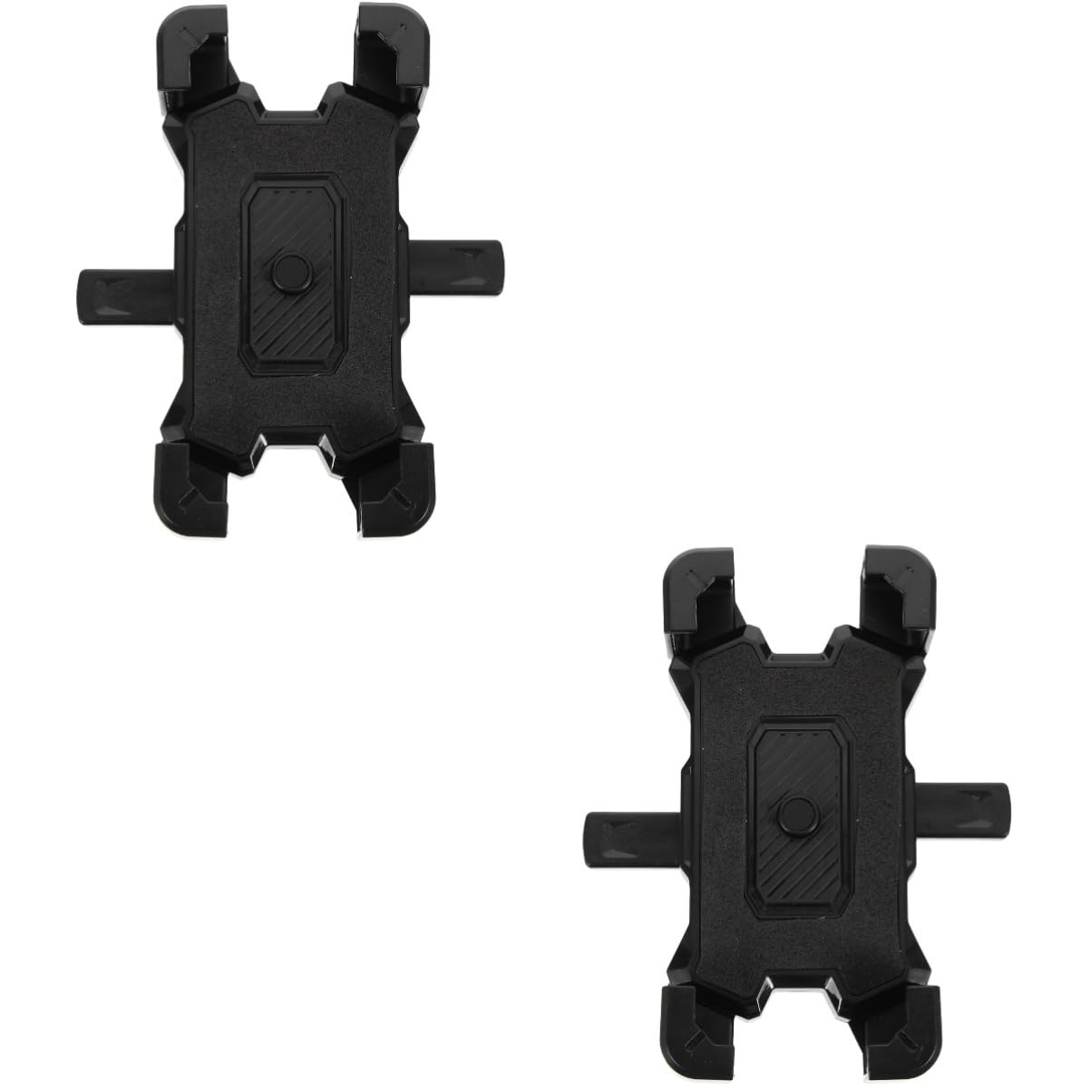 Hemobllo 2pezzi Supporto Per Telefono Da Bici Supporto Manubrio Rotabile Per Smartphone Montaggio Facile e Sicuro Per Navigazione e Chiamate Durante La Guida