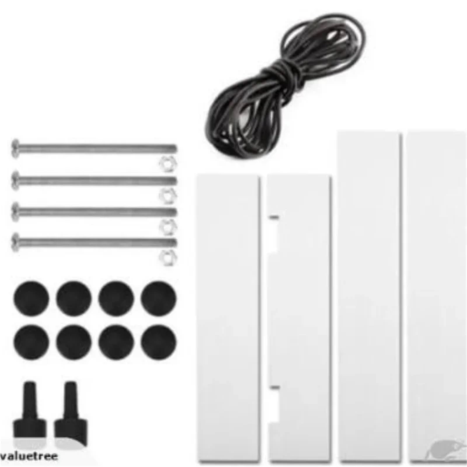 Haustiertür 1PC Katze und Hund Türstopper Eingangszaun Keine Klappe Türstopper Haustier Zwinger Loch Haus Haustierzubehör Große Tiertür (Weiss, S) (White S)