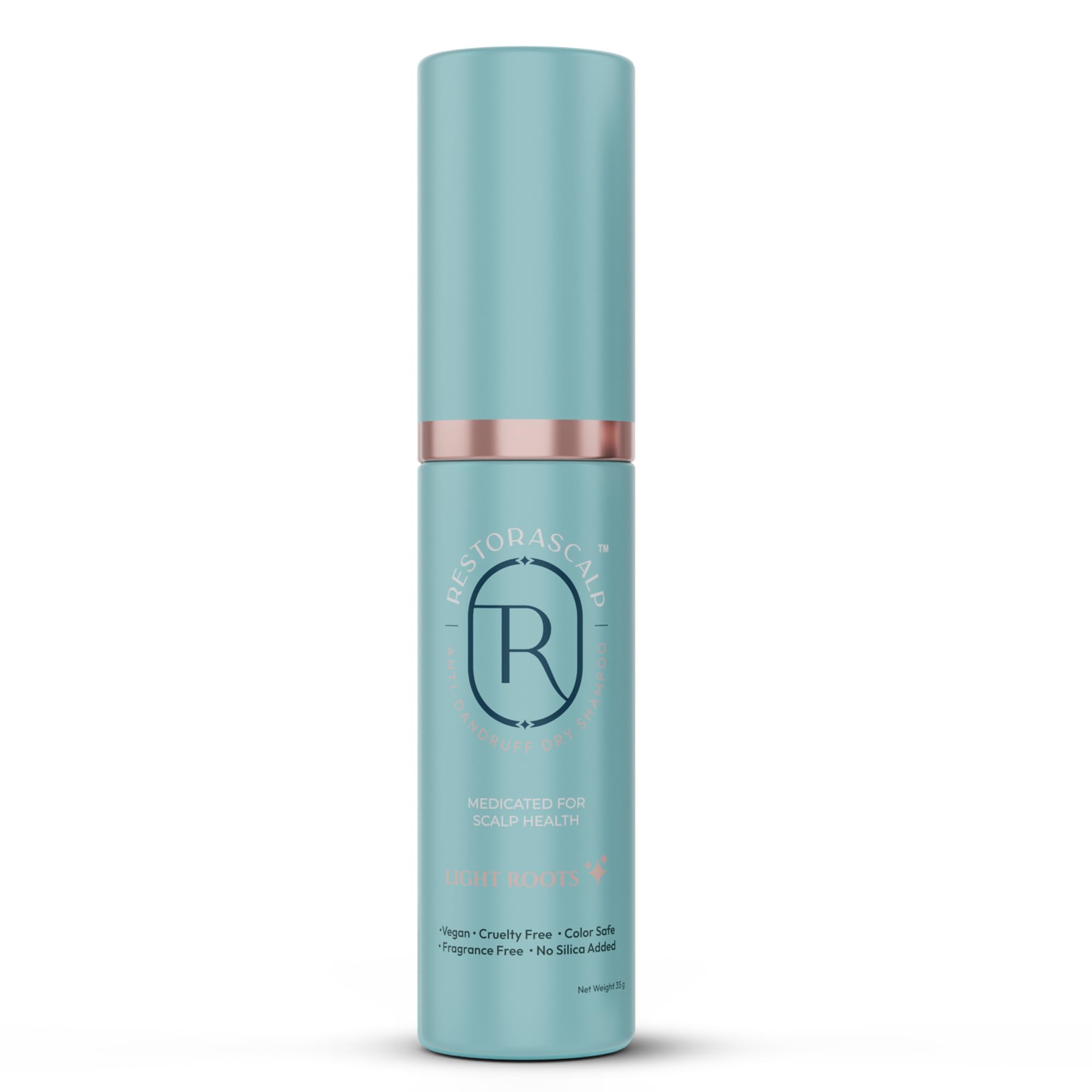 RestoraScalp Medicated Dry Shampoo for Dandruff, Seborrheic Dermatitis Dermascalp and Psoriasis Treatment