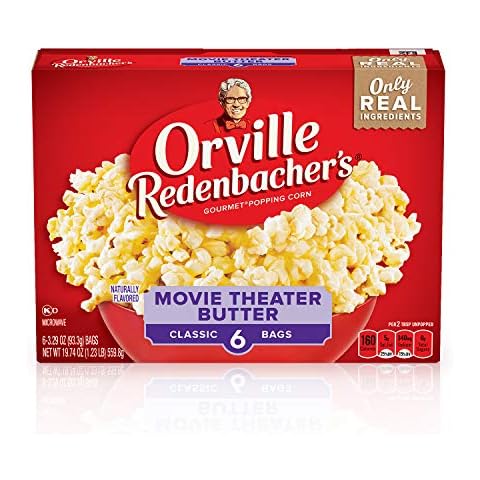 Orville Redenbacher’s Movie Theater Butter Microwave Popcorn, 6 Count Cover