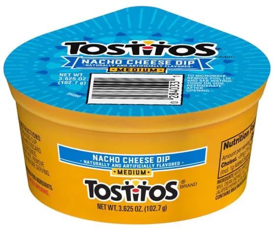 Pack Variedad Frito Lay Dip Cups: 3 Nacho Cheese y 3 Salsa (6 unidades) miniatura 4