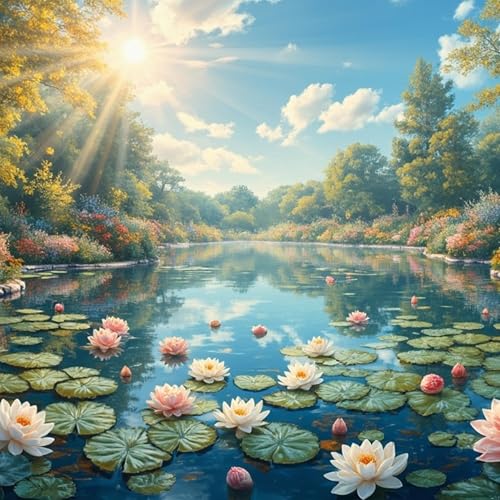 ✨ Creative Visualisation: Monet&rsquo;s Garden Chakra Journey ✨#chakras #health #guided #meditation