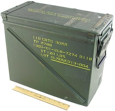 Large Military Ammo Box Watertight Camping Storage image 4