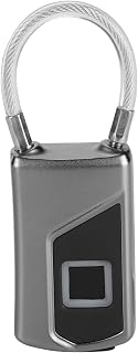 Smart Fingerprint Recogonizer, Padlock Semiconductor Travel Fingerprint Padlock Induction Lock