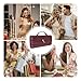 Joryin Woven Purse for Women Evening Clutch Woven Leather Handbags Crossbody Bag Purse Formal Evening Bag, Wine