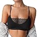 JJPAR Soutien-Gorge Femme Sexy Chic sous-Vêtement Bretelles en Dentelle Couleur Unie Lingerie Slim Décontracté Pas Cher Débardeur Camisole Soutiens-Gorge Printemps Eté