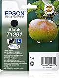 Epson Epson Tintenpatrone T1291 Schwarz DURABRITE Ultra Ink Tintenpatrone für Tintenstrahldrucker (schwarz, Epson Stylus Office B42WD Stylus Office BX305 F EPSON Stylus Office BX305FW, Tintenstrahl)