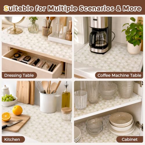 Beautysaid EVA Shelf Liner, Non Adhesive & Non Slip Cabinet Liner,12"x10 FT - image 9