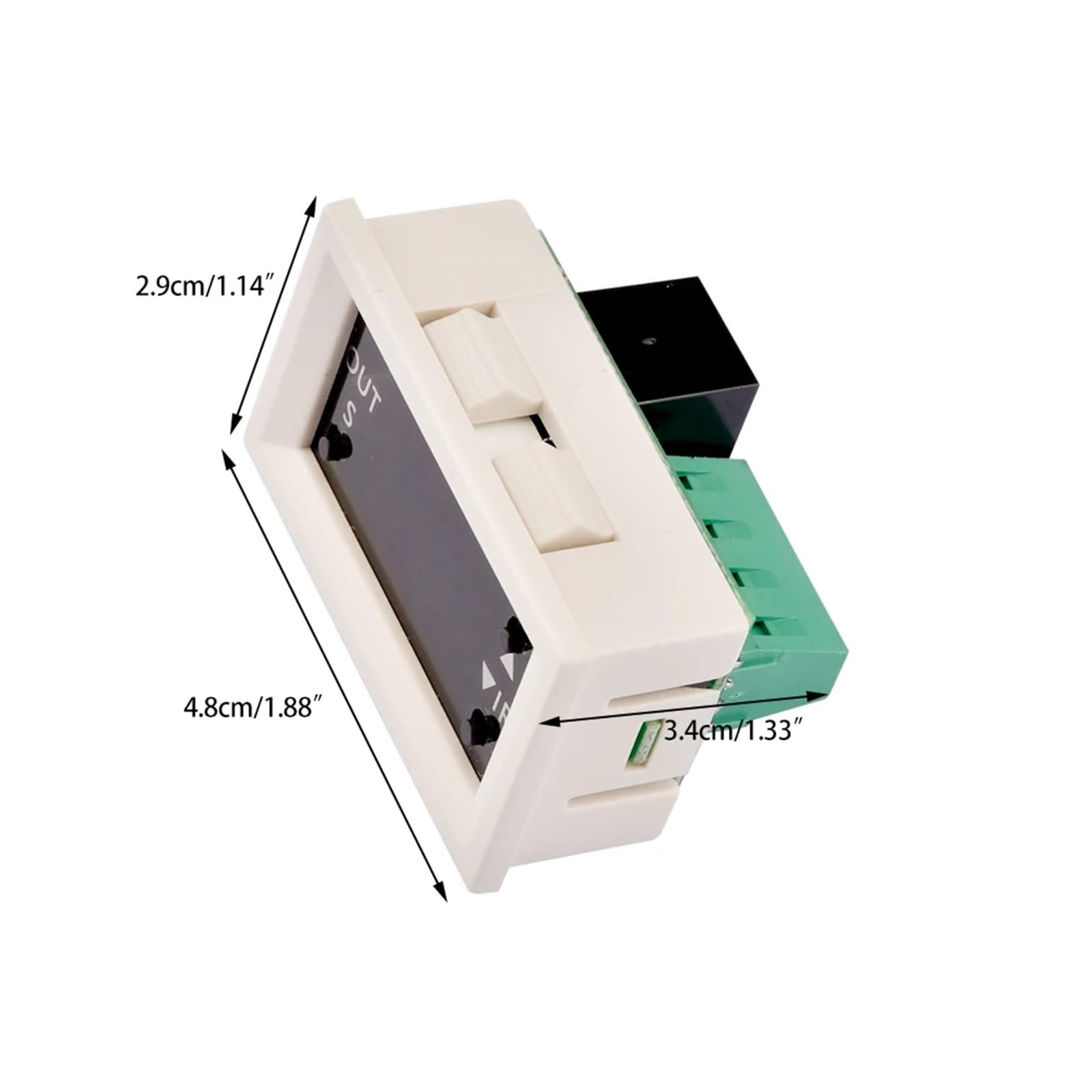 T2401-O/N DC 12V módulo de relé de tiempo de pantalla Dual relé de retardo de tiempo LED relé temporizador Digital interruptor de Control de ciclo de retardo fuente de alimentación(A)