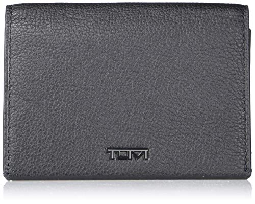Tumi - Nassau Gusseted Card Case Wallet For Men - Black Texture #TOP17