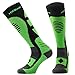 HX&KF Calze da Sci Termiche Calde per Sci, Arrampicata, Ciclismo,Trekking, Calze da Sport Invernali Controllo dell'umidità Potenziato Calore Anti-batterici Anti-Odore, Lunghe Altezza Ginocchio