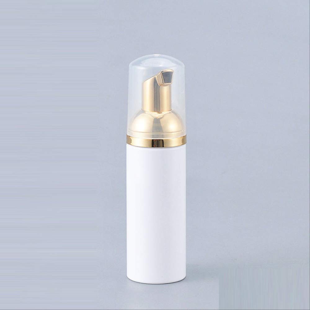 24 x 30 ml 50 ml 80 ml biała pianka mydło w płynie złoty dozownik do spieniania pojemnik na pompkę do czyszczenia twarzy płyn do mycia makijażu zrób to sam makijaż 50 ml butelka piankowa