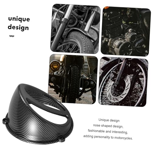 Cubierta de ventilador ABS negro para motocicleta 7