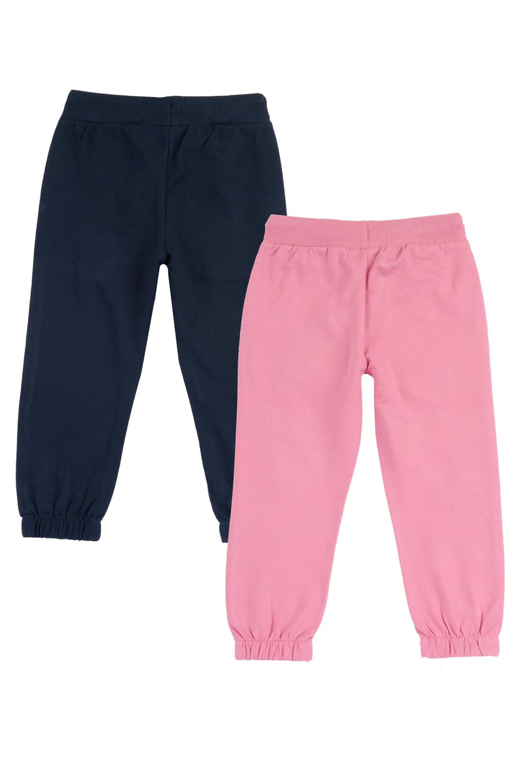 Chicco, Pantaloni Bambina, Set di 2 Pantaloni Lunghi in Felpa 100% Cotone, Abbigliamento Bambina, Designed in Italy