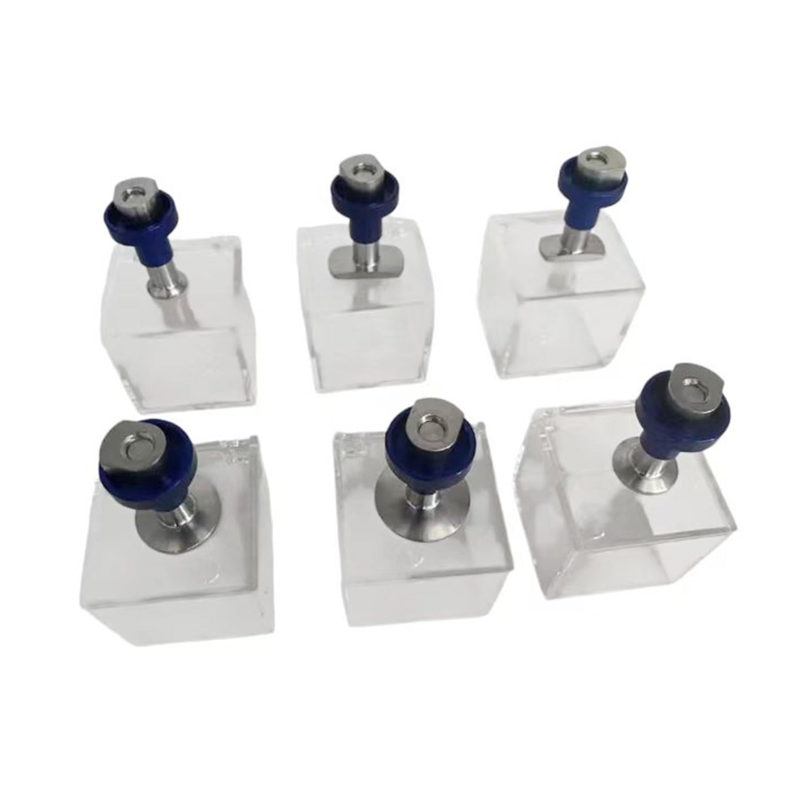 BWANGIAO 6pieces Puller Glues Tabs Dents Removal Tool Car Body Dents Remover Glues Tabs Vehicle Maintenance Tool Pulling Tab