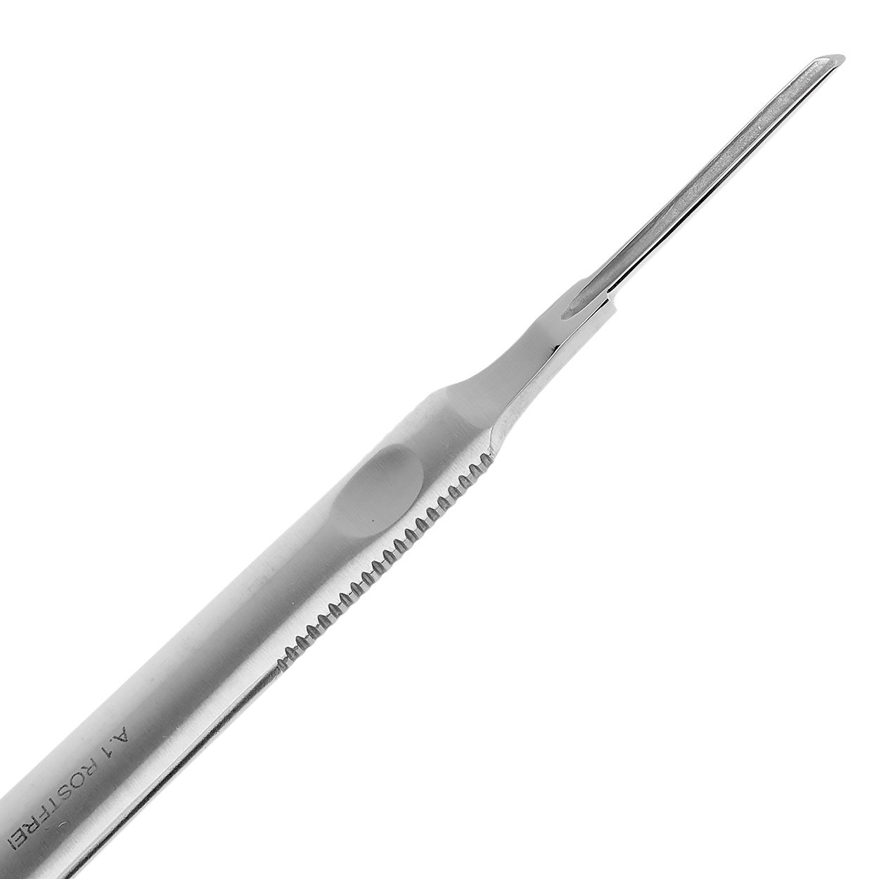 May Hohlmeißel 2 mm Durchmesser Nagelfalzinstrument Edelstahl | Langlebiges Profi-Werkzeug. Perfekt für die präzise kosmetische Nagelpflege oder filigrane Arbeiten im Hobbybereich.