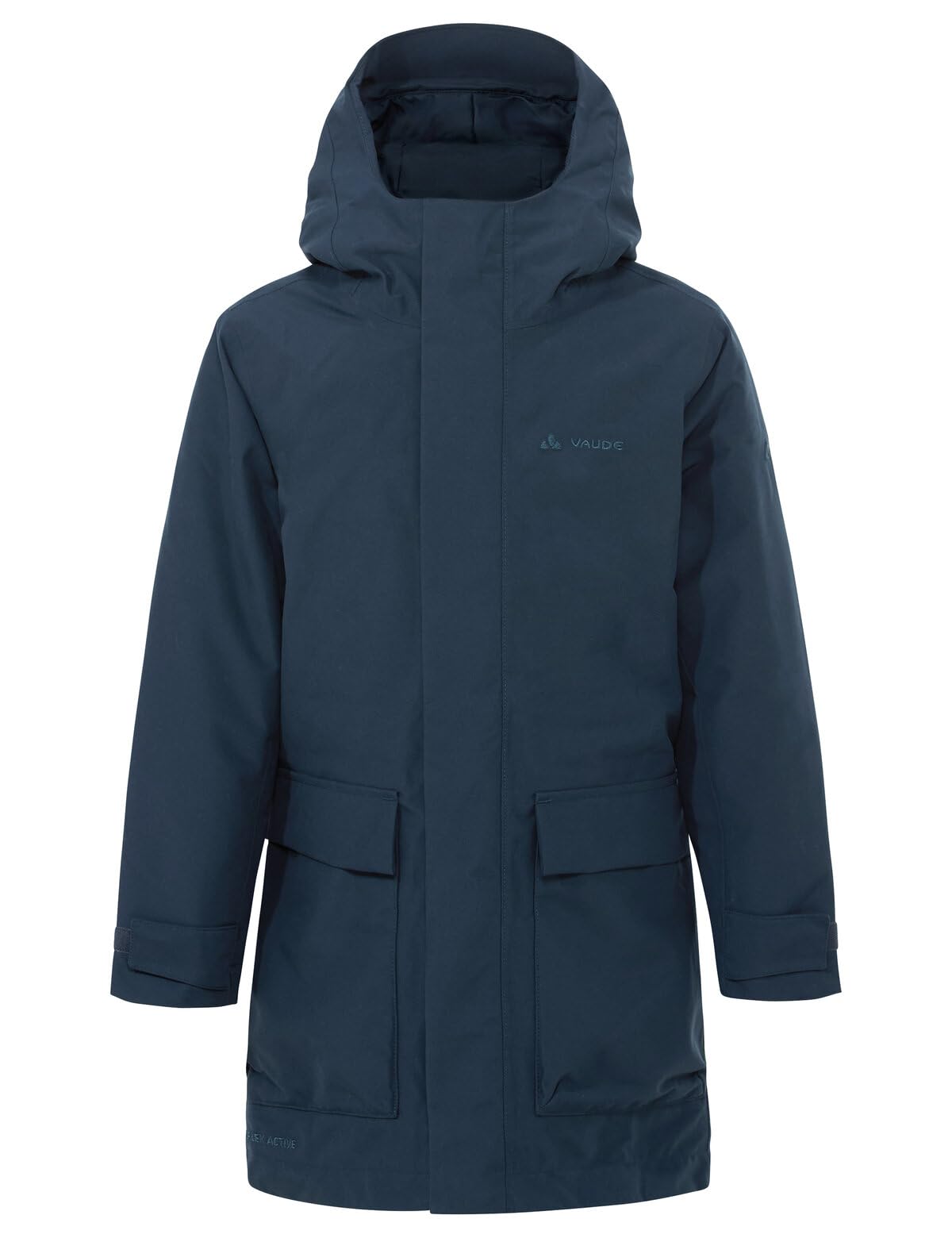 VAUDE Kids Lulea - Parka acolchada de 2 capas, impermeable y cortavientos