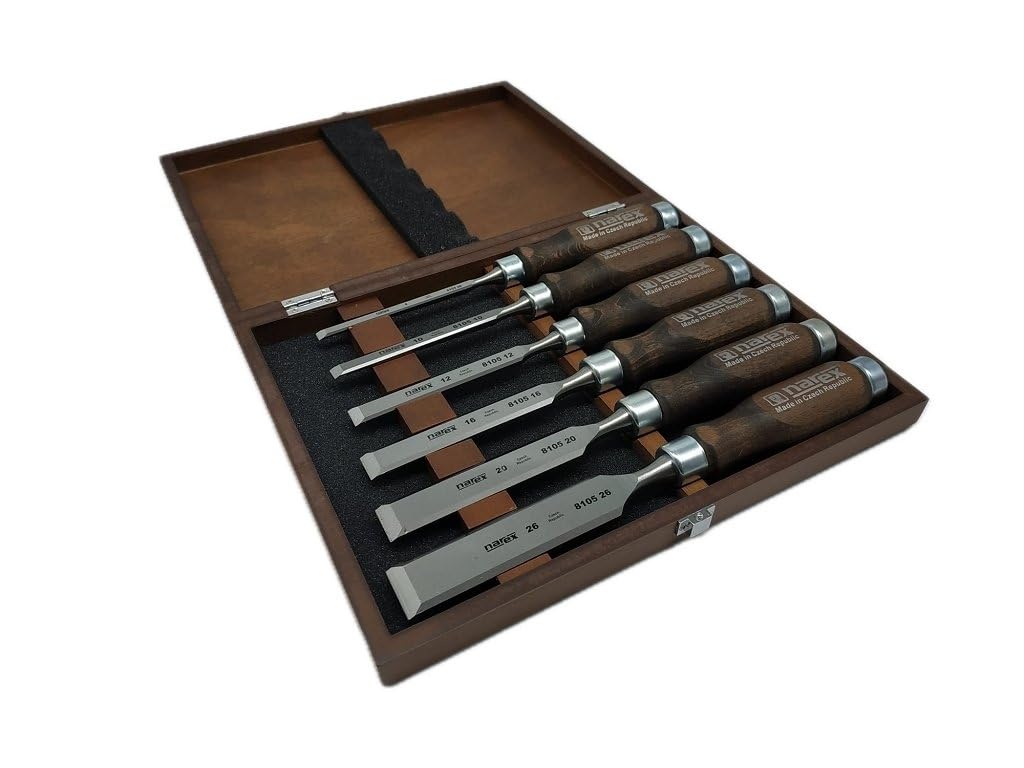 Narex 853053 dłuta do rzeźbienia w drewnie 6 szt