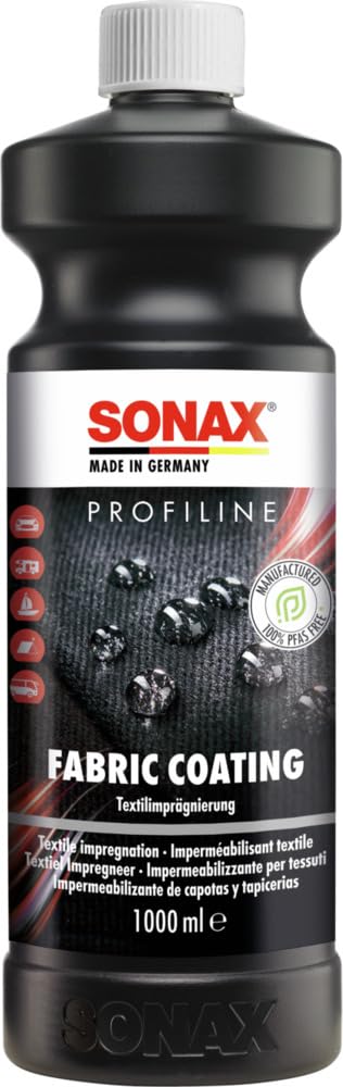 SONAX PROFILINE FabricCoating (1 Liter) universell verwendbare Textilimprägnierung für außen und innen | Art-Nr. 03103000