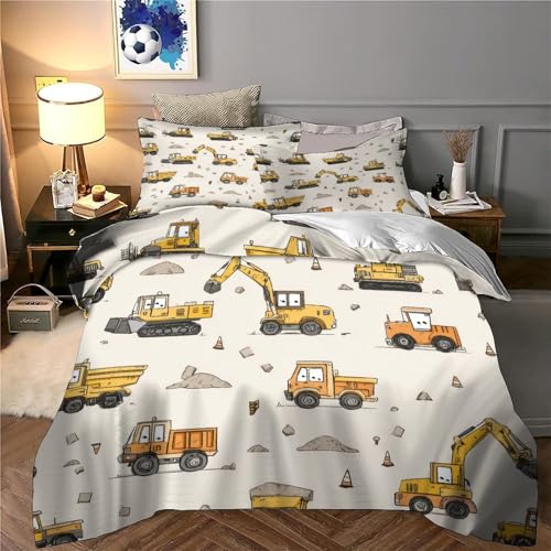 Parure de Lit Effet 3D Hypoallergique avec Fermeture Éclair Douce - 6