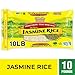 Golden Star Thai Hom Mali White Jasmine Rice - Prime Grade White Rice - 10 lb Bag