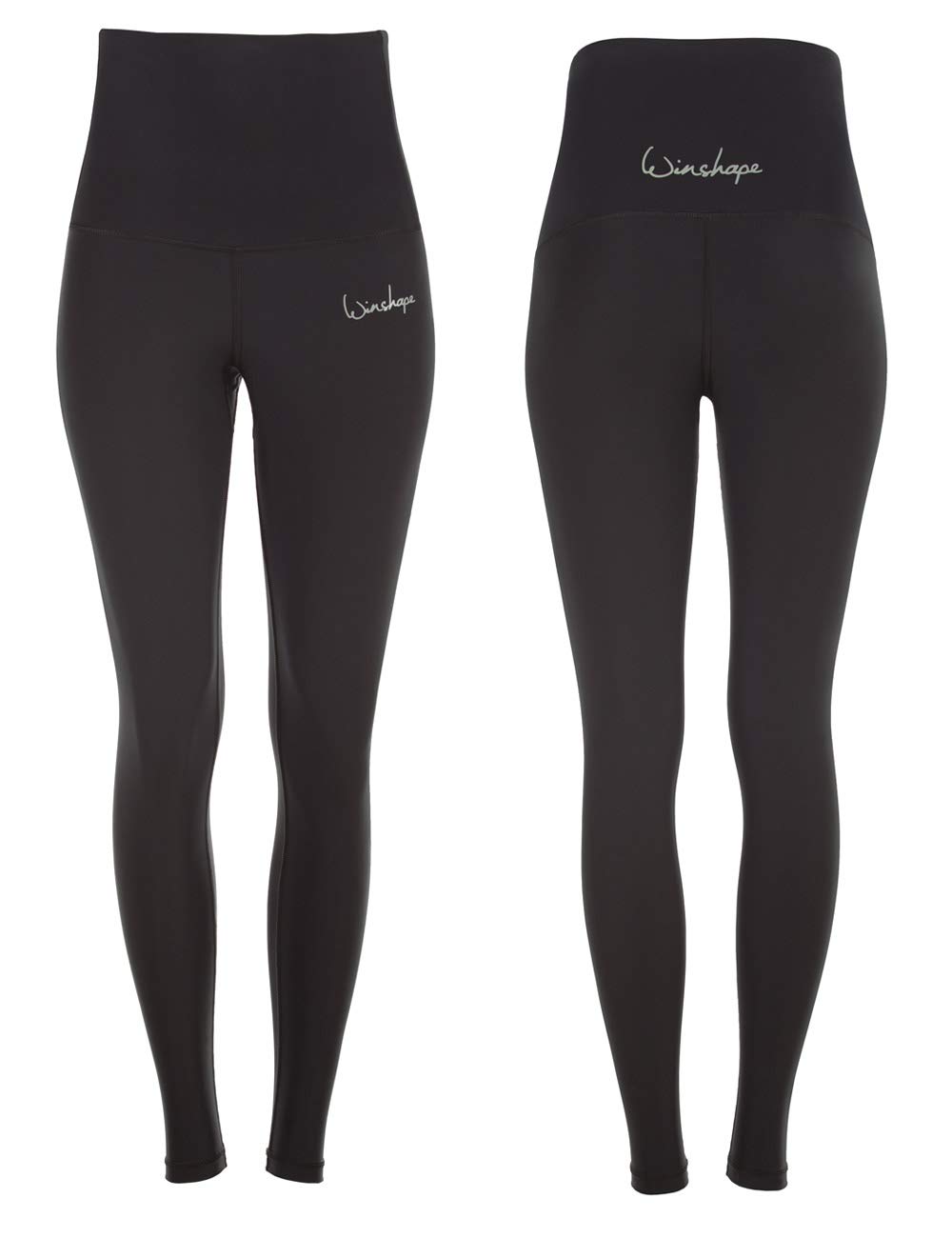 Winshape Women's Functional Power Shape Tights High Waist Hwl102 with Non-Slip Effect
