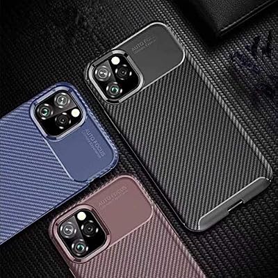 Spia Apple iPhone 11 Pro Max Case أسود سيليكون أصلي رقيق مرن محسن مقاوم للصدمات تصميم الجيل الجديد (Apple iPhone 11 Pro Max، Black)