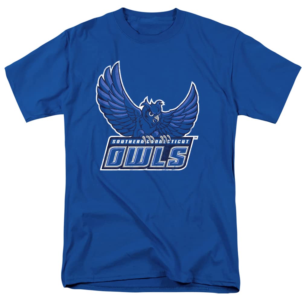 LOGOVISION Official Collegiate Distressed Primary Logo Adult T-Shirt Collection — view 337