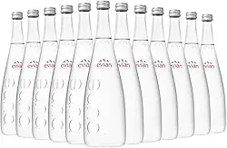 Pack Água Mineral Evian VD 750ml (s/Gás) 12 unidades