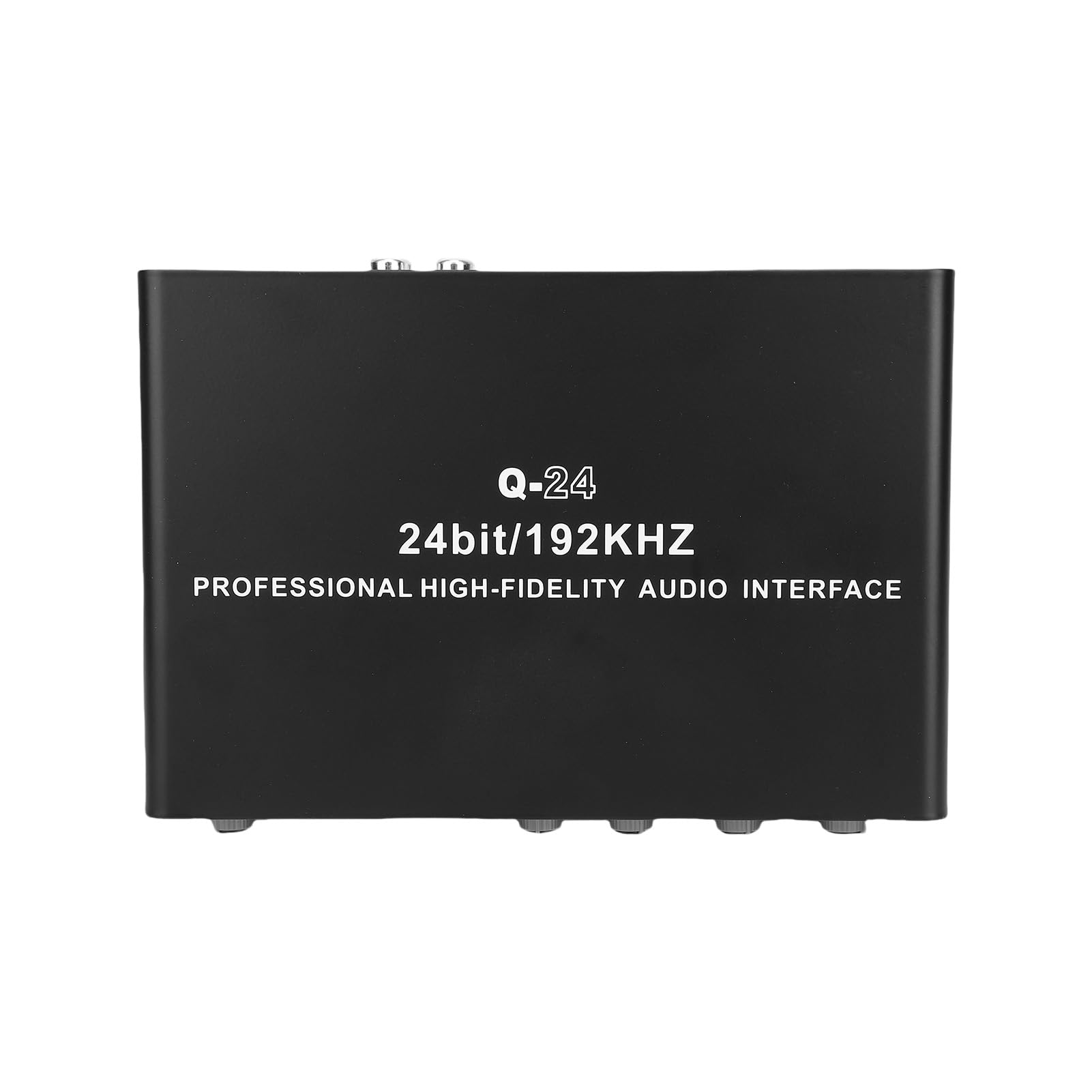 Interfaz de Audio USB, Grabador de Estudio con XLR/TRS Phantom Power, Alta Fidelidad 24 bits/192 kHz para Grabación Musical, Guitarras, Voces y Podcasts