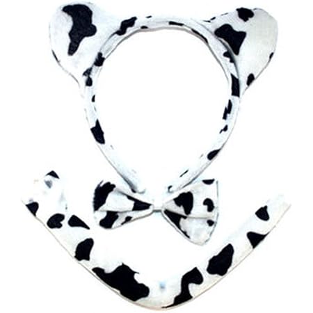 Amazon Party City けもみみピン コスプレ ダルメシアン ユニセックス 白 黒 おもちゃ おもちゃ