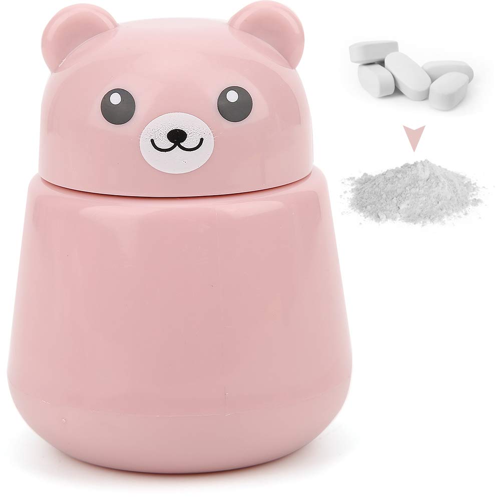 Zerodis Pills Grinder, Portable Cute Animal Pills Grinder Baby Medicine Tablet Crusher Grinding Device for Kids Elder and Pets()