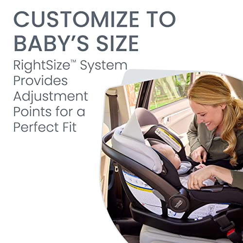 britax willow brook s baby travel system infant car seat and stroller combo with alpine base clicktight technology safewash insert and cover glacier onyx