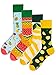 Many Mornings Unisex Socken Lemon Tutti Frutti - 2 Paar Socken - 43-46