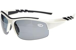Eyekepper TR90 Unbreakable Sports Bifocal Sunglasses for Baseball Softball Golf and Fishing +2.25